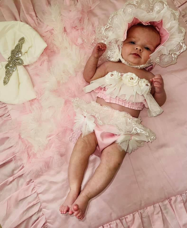 Bandeau Pink Set